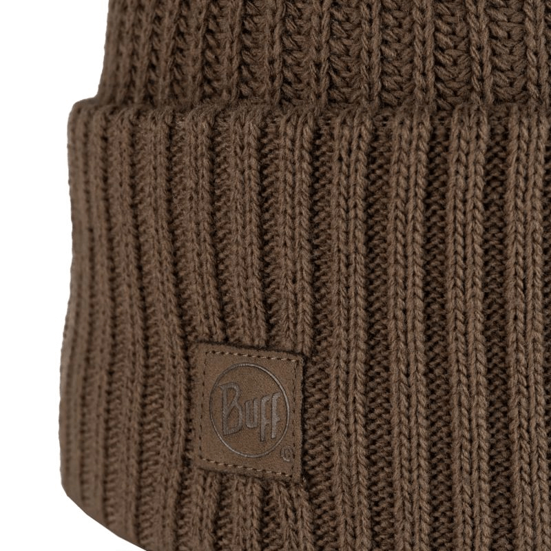 Buff Rutger Winter Hat Beanie – PrimaLoft Technology, Unisex, Brown