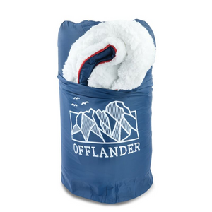 Offlander Camping Rug 200x140 cm - Soft, Durable, Windproof, and Moisture-Resistant Outdoor Adventure Blanket