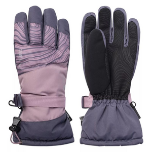 Guantes de esquí Elbrus Maiko W: impermeables, reflectantes y con muñequera ajustable