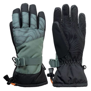 Elbrus Maiko TB Jr Ski Gloves - Waterproof, Reflective, Adjustable - Ideal for Young Skiers & Snowboarders