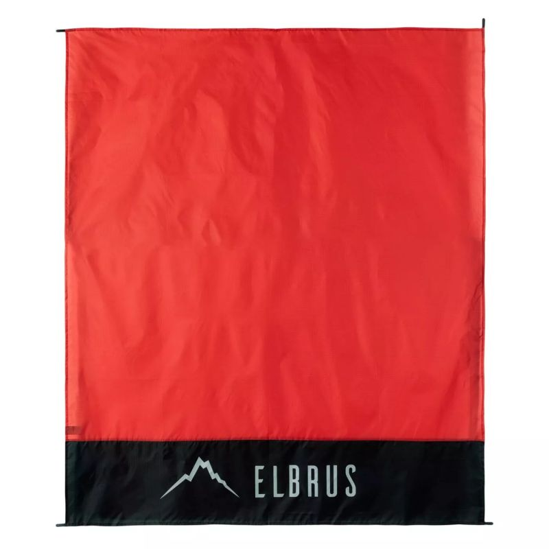 Elbrus Alpido Red Picnic Mat - 140x200 cm, Durable Polyester, Ideal for Outdoor Activities