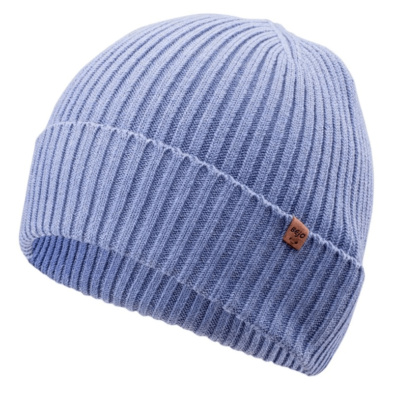 Bejo Mila Jrg Jr Cap in light blue, stylish ribbed design, perfect for outdoor adventures and everyday wear.