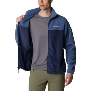Polar Columbia Steens Mountain 2.0 Men's Full Zip Fleece - Warm & Stylish Blue Outerwear