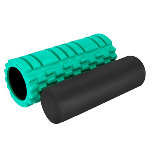 Spokey MIXROLL 2in1 Fitness Roller - 33 cm | Dual Hardness for Muscle Relaxation & Strengthening