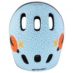 Casco de bicicleta para niños Spokey Fun Jr: liviano, ajustable y ventilado para mayor seguridad y comodidad