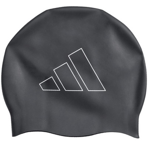 Gorro de natación Adidas Logo Swim IA8305 - Ajuste cómodo, silicona resistente a desgarros