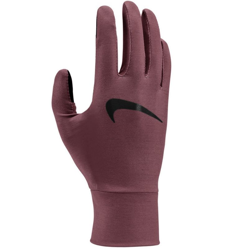 Nike Dri-Fit Women's Running Gloves - Touchscreen Compatible, Moisture-Wicking, Brown - XS to L