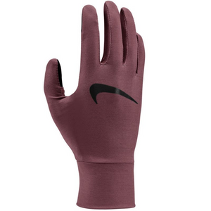 Guantes de running Nike Dri-Fit para mujer - Compatible con pantalla táctil, absorben la humedad, marrón - XS a L