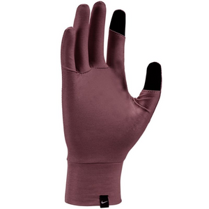 Guantes de running Nike Dri-Fit para mujer - Compatible con pantalla táctil, absorben la humedad, marrón - XS a L