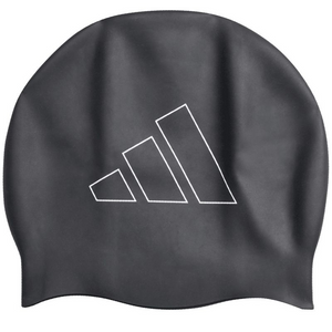 Gorro de natación Adidas Logo Swim IA8305 - Ajuste cómodo, silicona resistente a desgarros