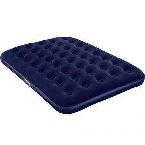 Bestway Double Velor Mattress 191x137x22cm - Extra Comfort & Durability for Indoor & Outdoor Use