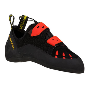 La Sportiva Tarantula Climbing Shoes - Black/Poppy | Versatile, Comfortable, Durable | Perfect for All Climbers
