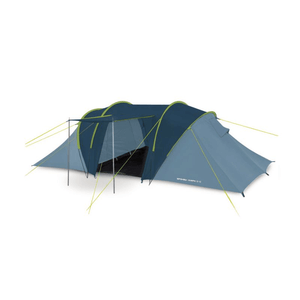 Spokey Olimpic 2+2 Tent for 4 People - Waterproof Camping Shelter with Dual Bedrooms and Spacious Vestibule