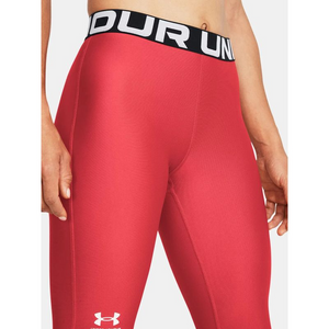 Mallas de entrenamiento Under Armour para mujer: ropa deportiva roja, cómoda y flexible