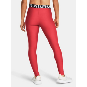 Under Armor Women's Training Leggings - Red, Comfortable & Flexible Activewear