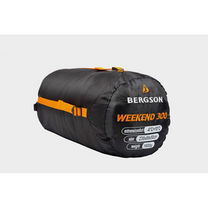 Bergson Weekend 300 BRG00124 Mummy Sleeping Bag - High Comfort at 0°C