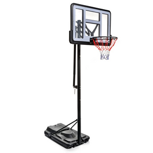 Meteor Chicago 21 Basketball Set - Adjustable Height, Durable, Weather-Resistant