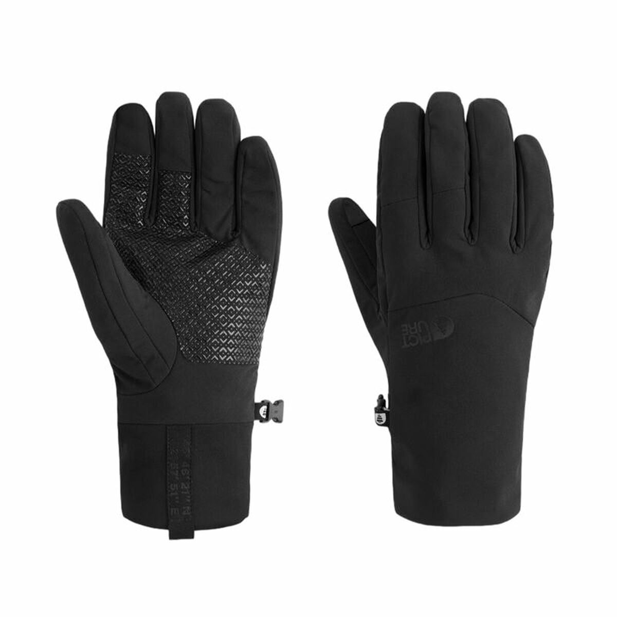 Gloves for Touchscreens Picture Mohui Black-4