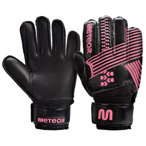 Meteor Catch Jr 16590 Goalkeeper Gloves - Youth Size 4, Optimal Grip & Protection