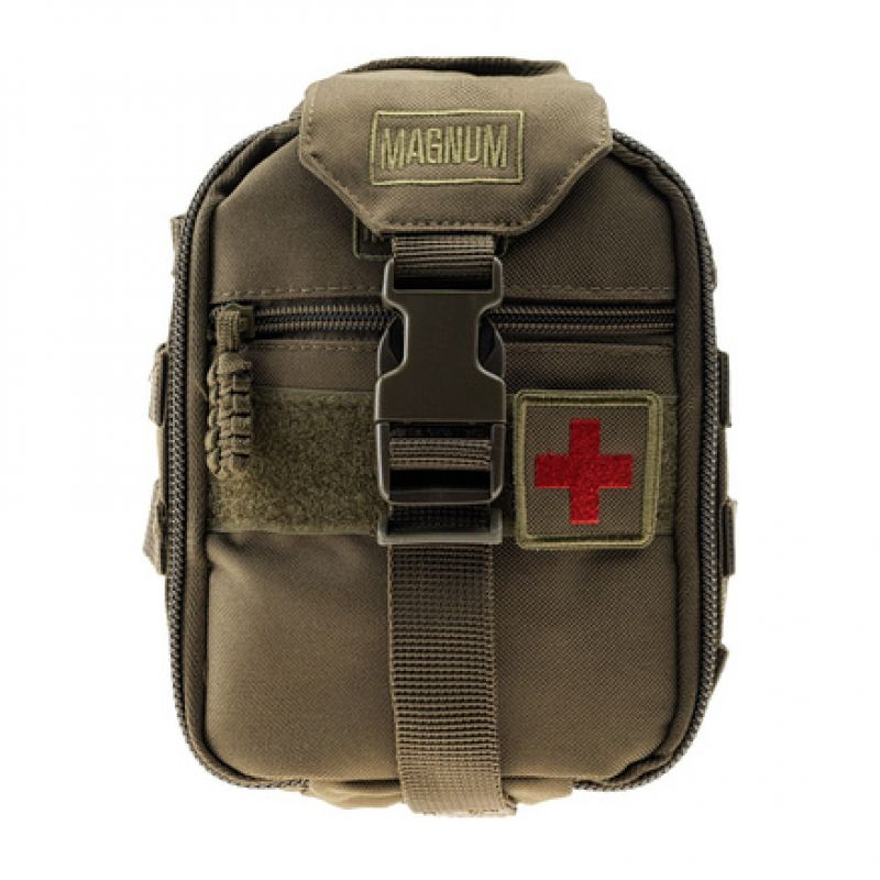 Kit de primeros auxilios Magnum Med: solución de emergencia portátil, duradera y versátil