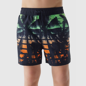 4F Jr Swim Shorts - Adjustable Waist, Quick-Drying Material - Multicolour