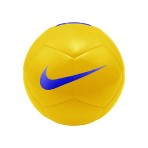 Nike Pitch Team Soccer Ball - Durable Synthetic, Ideal for Grass Play, Bright Yellow