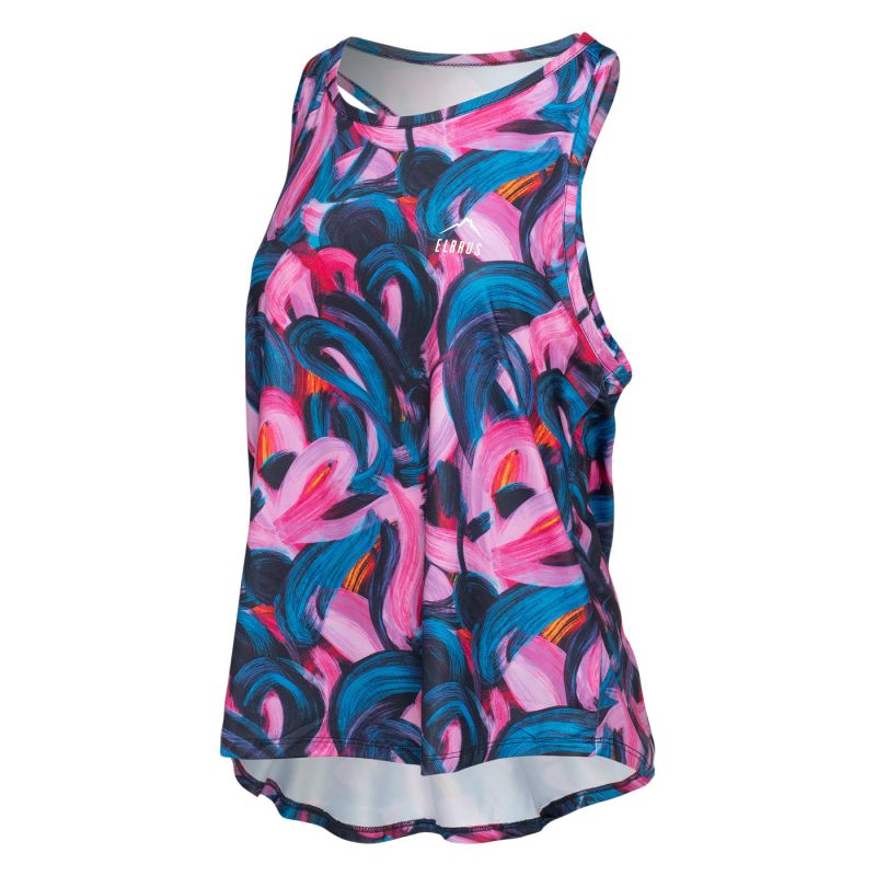 Elbrus Jarma Women's Sleeveless T-Shirt - Breathable Multicolour Activewear for Ultimate Comfort