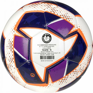 Football Select Classic T26-18522 - Durable, Soft Material, Ideal for Games & Competitions in White & Blue