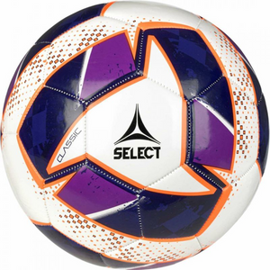 Football Select Classic T26-18522 - Durable, Soft Material, Ideal for Games & Competitions in White & Blue