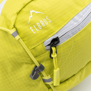 Elbrus Quix Hipbelt Waist Bag - Stylish, Adjustable, Multi-Compartment, Bright Yellow