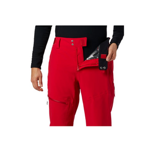 Columbia Men's Snow Rival II Pants - Red, Waterproof & Breathable Winter Ski Gear | High Performance & Enhanced Mobility, Men's Snow Trousers