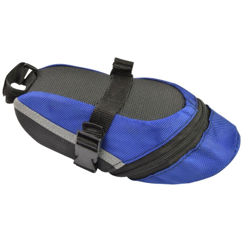 Dunlop Waterproof Bicycle Saddle Bag - Durable Pannier with Reflective Elements & Ample Storage