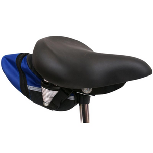 Dunlop Waterproof Bicycle Saddle Bag - Durable Pannier with Reflective Elements & Ample Storage