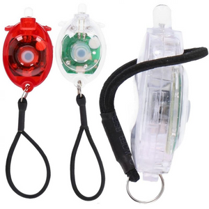 Dunlop LED Bicycle Light Set - Ultra Bright, Waterproof Front & Rear Lights with Universal Mounting