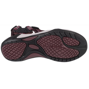 CMP Hamal Women's Hiking Sandal - Versatile Velcro Straps, Comfy Rubber Sole, Elegant Claret