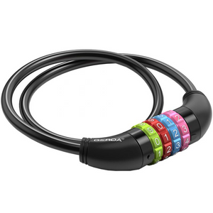 Candado para bicicleta cifrado Gerda - Flex Loop 650/8C | Candado de bicicleta seguro y duradero para máxima seguridad