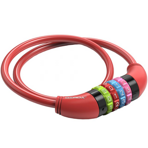 Candado para bicicleta cifrado Gerda - Flex Loop 650/8C | Candado de bicicleta seguro y duradero para máxima seguridad