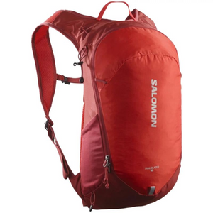 Mochila Salomon Trailblazer 10 - Materiales de primera calidad, Tirantes ajustables, Rojo