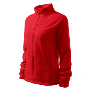 Rimeck Women's Red Fleece Jacket - Warm, Anti-Pilling, Stylish & Durable