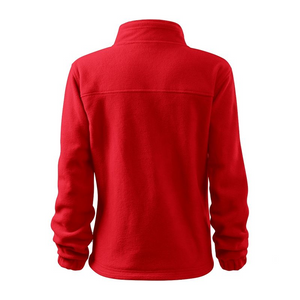 Rimeck Women's Red Fleece Jacket - Warm, Anti-Pilling, Stylish & Durable