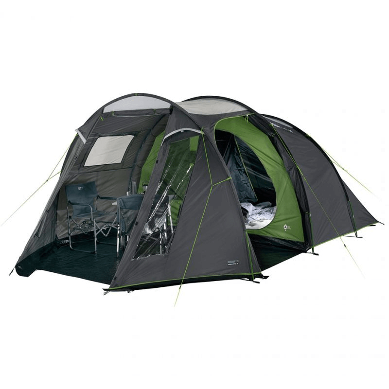 High Peak Ancona 4.0 Tent for outdoor adventures, designed for 4 people with durable, waterproof materials.