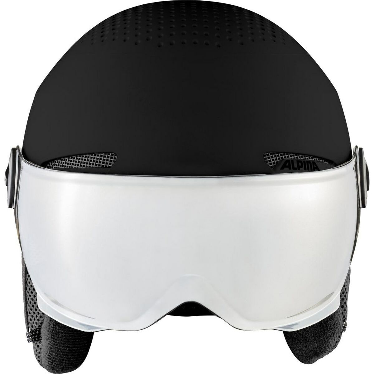 Ski Helmet Alpina Arber Visor Q Lite Black Monochrome 54-58 cm-2