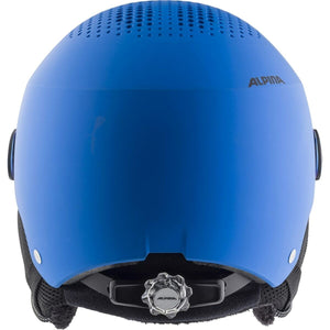 Ski Helmet Alpina Zupo Visor Q Lite Blue Monochrome 51-55 cm-2