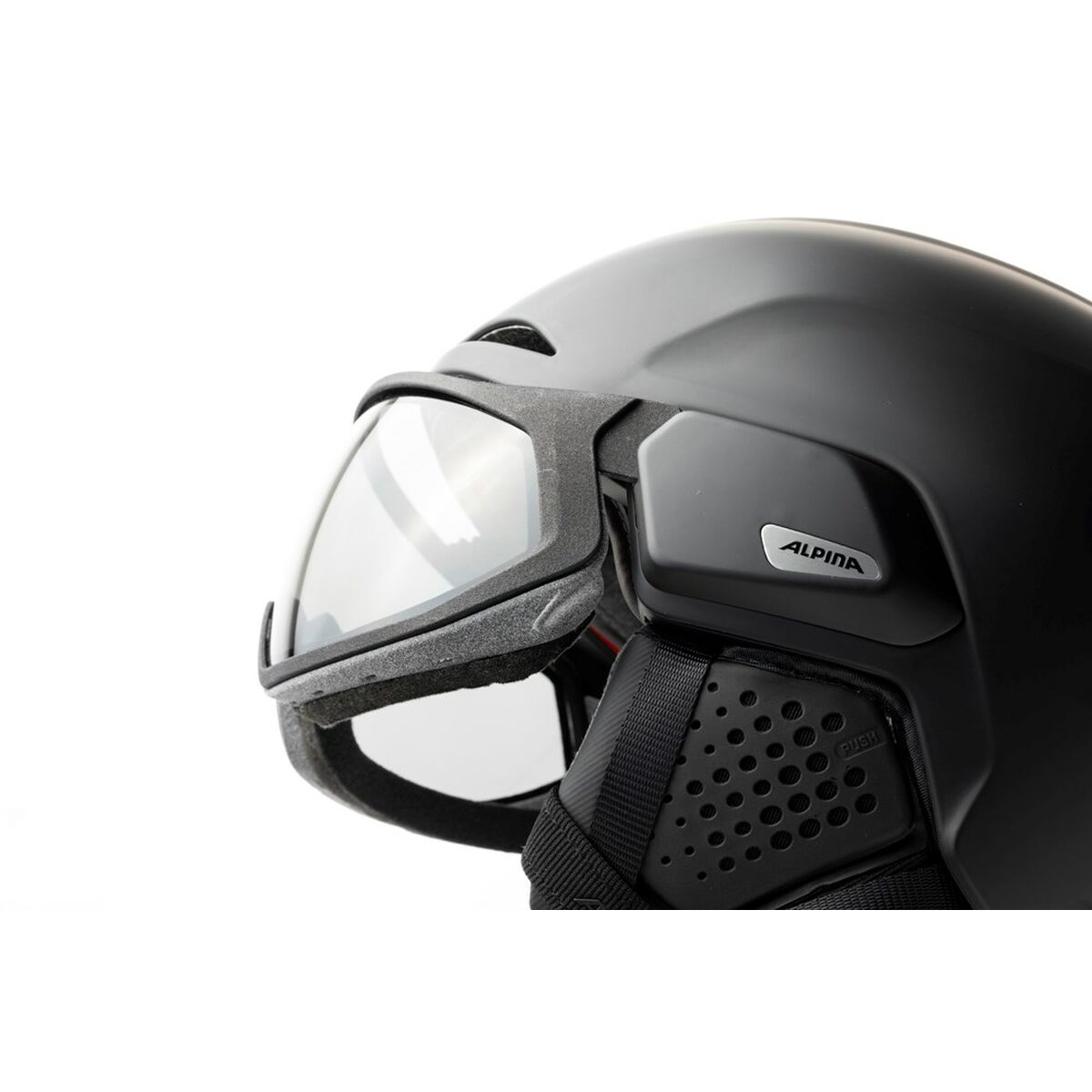 Ski Helmet Alpina A9238230 Black Monochrome 55-59 cm-0