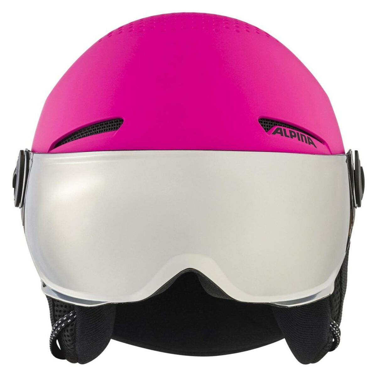 Ski Helmet Alpina Zupo Visor Q-Lite Pink 51-55 cm-3