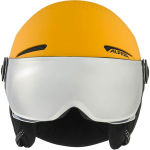 Ski Helmet Alpina Zupo Visor Q-Lite Yellow 51-55 cm-0