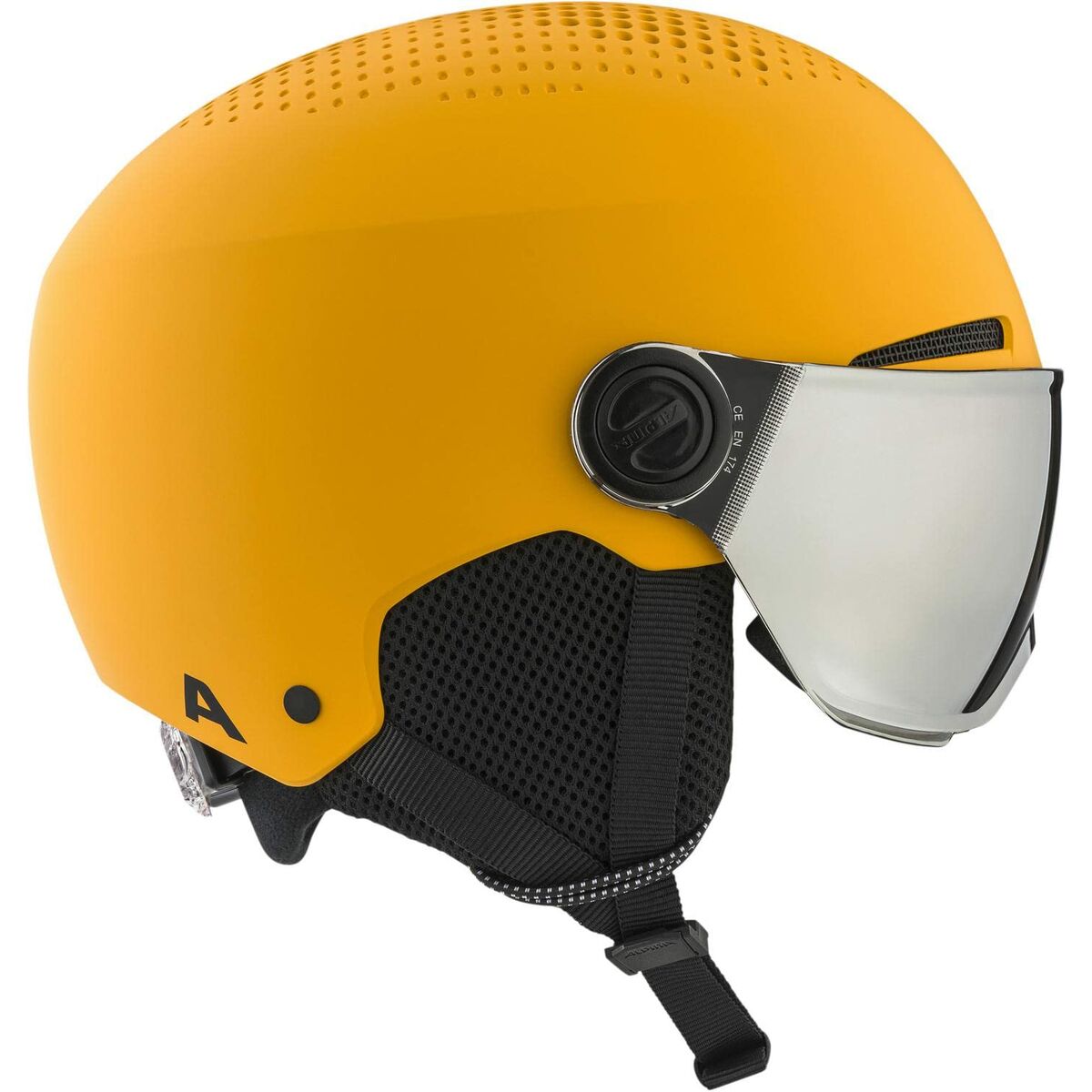 Ski Helmet Alpina Zupo Visor Q-Lite Yellow 51-55 cm-2