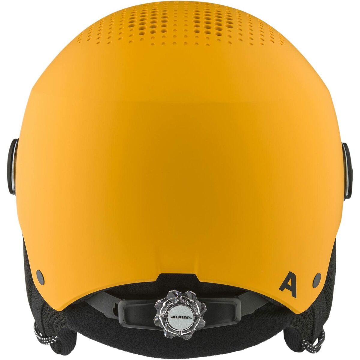 Ski Helmet Alpina Zupo Visor Q-Lite Yellow 51-55 cm-0