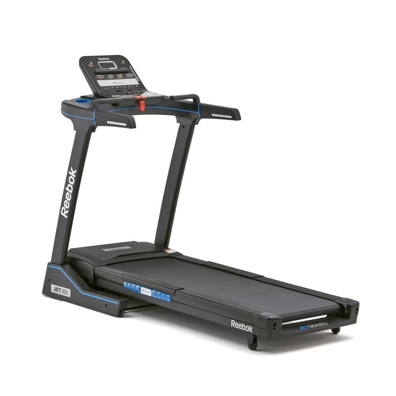 Reebok JET 300 Treadmill - Advanced Air Motion Technology, 27 Training Programs, 2.5 HP Engine