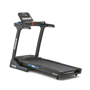 Reebok JET 300 Treadmill featuring Air Motion Technology and advanced training programs for outdoor fitness enthusiasts.